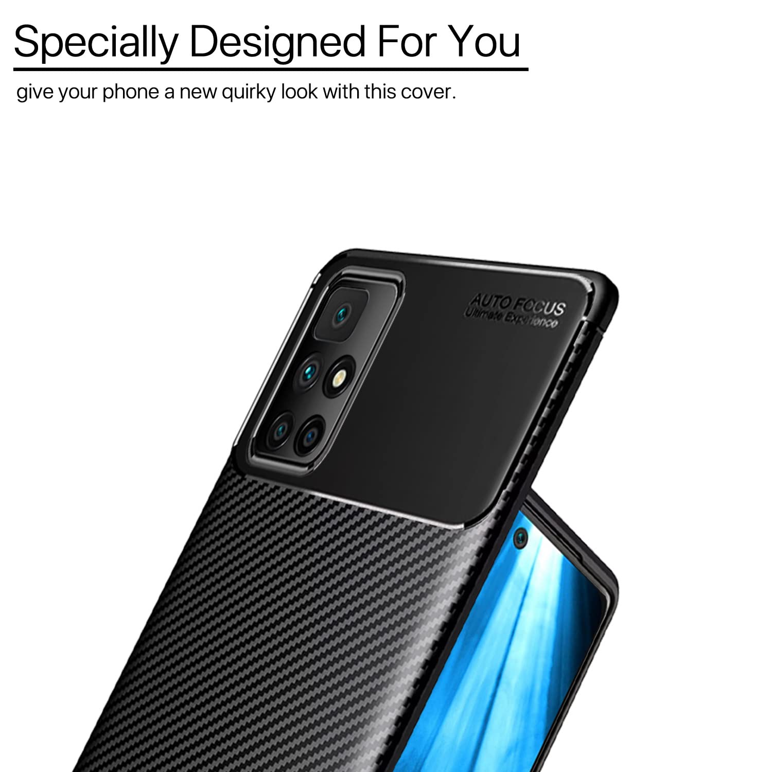 Black back cover for Redmi 10 Prime – Pikkme – photo 6