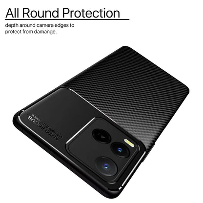 Pikkme black Carbon mobile back cover for Vivo Y33s/Y21 (2021) – photo 2