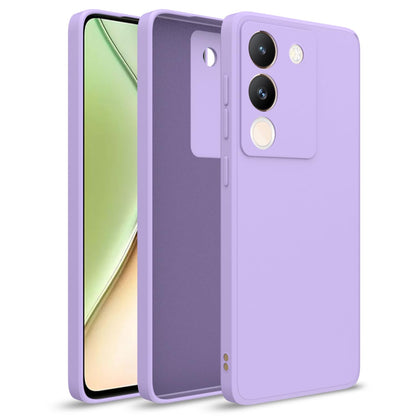 Vivo Y200 5G Matte mobile cover in purple by Pikkme