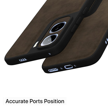 Coffee Leather back cover for Vivo T5 Pro 5G – Pikkme – photo 4
