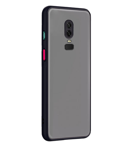 Pikkme thermoplastic polyurethane, black Hybrid mobile cover for OnePlus 6 – photo 6