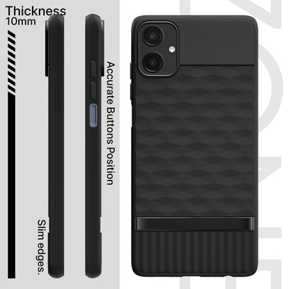 Black Silicone back cover for Samsung A06 – Pikkme – photo 3
