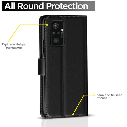 Pikkme Redmi Note 10 Pro/Note 10 Pro Max Wallet black flip cover – photo 4
