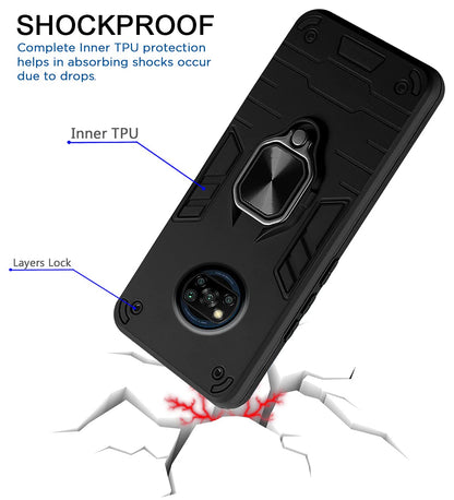 Pikkme black Tough Armor mobile cover for Poco X3/X3 Pro – photo 4