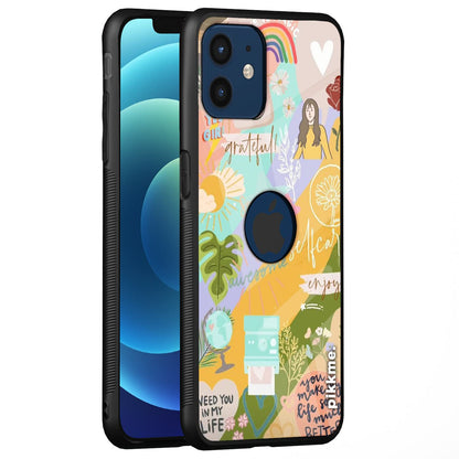 Pikkme Hybrid mobile back cover for iPhone 12