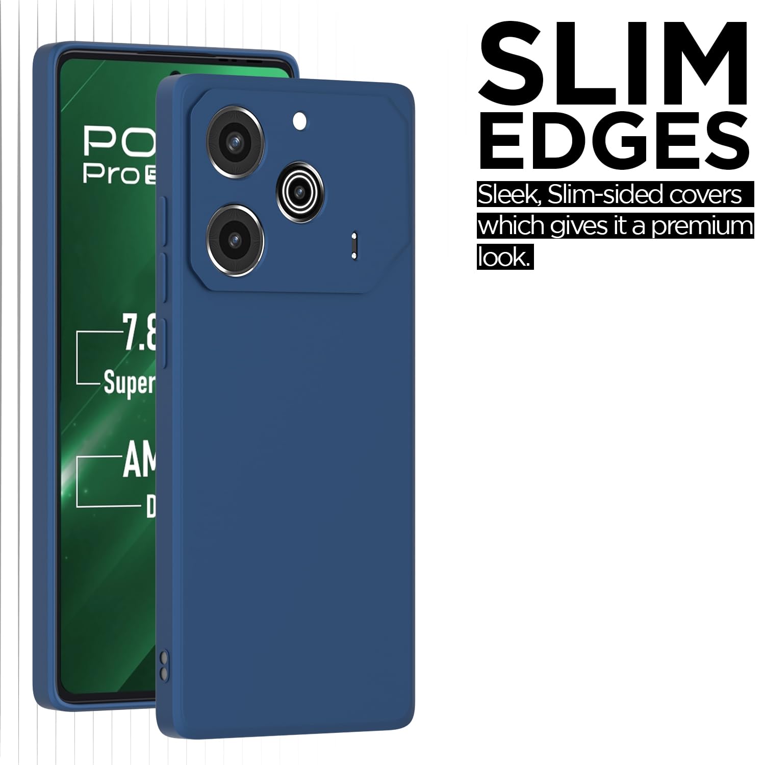 Pikkme Tecno Pova 6 Pro 5G blue mobile back cover – photo 6