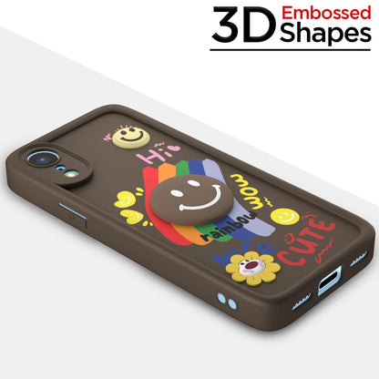 Pikkme iPhone XR brown mobile back cover – photo 3