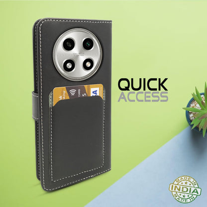 Grey Magnetic flip case for Oppo A2 Pro 5G – Pikkme – photo 5
