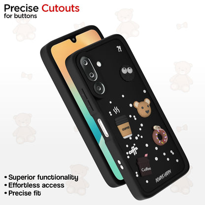 Pikkme black Silicone mobile cover for Samsung M36 5G/3D – photo 6