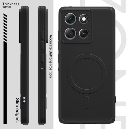 Moto G86 Power 5G MagSafe mobile back cover in black by Pikkme – photo 3