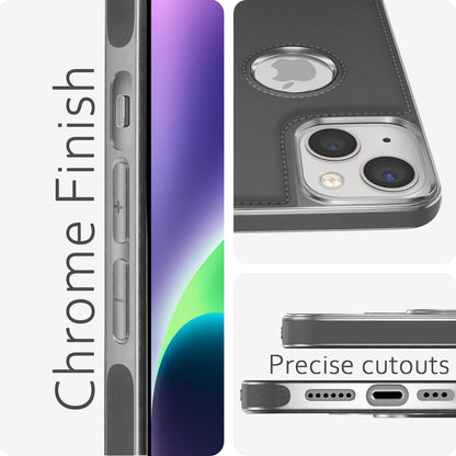 Chrome grey mobile back cover for iPhone 14 Plus – Pikkme – photo 5