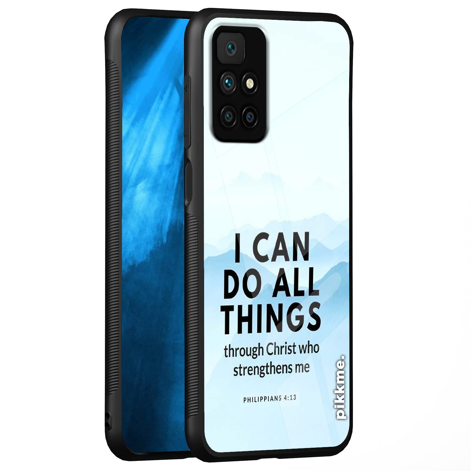 Pikkme Hybrid mobile cover for Redmi 10 Prime