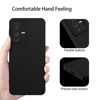 Pikkme black mobile back cover for Vivo V23 5G – photo 3