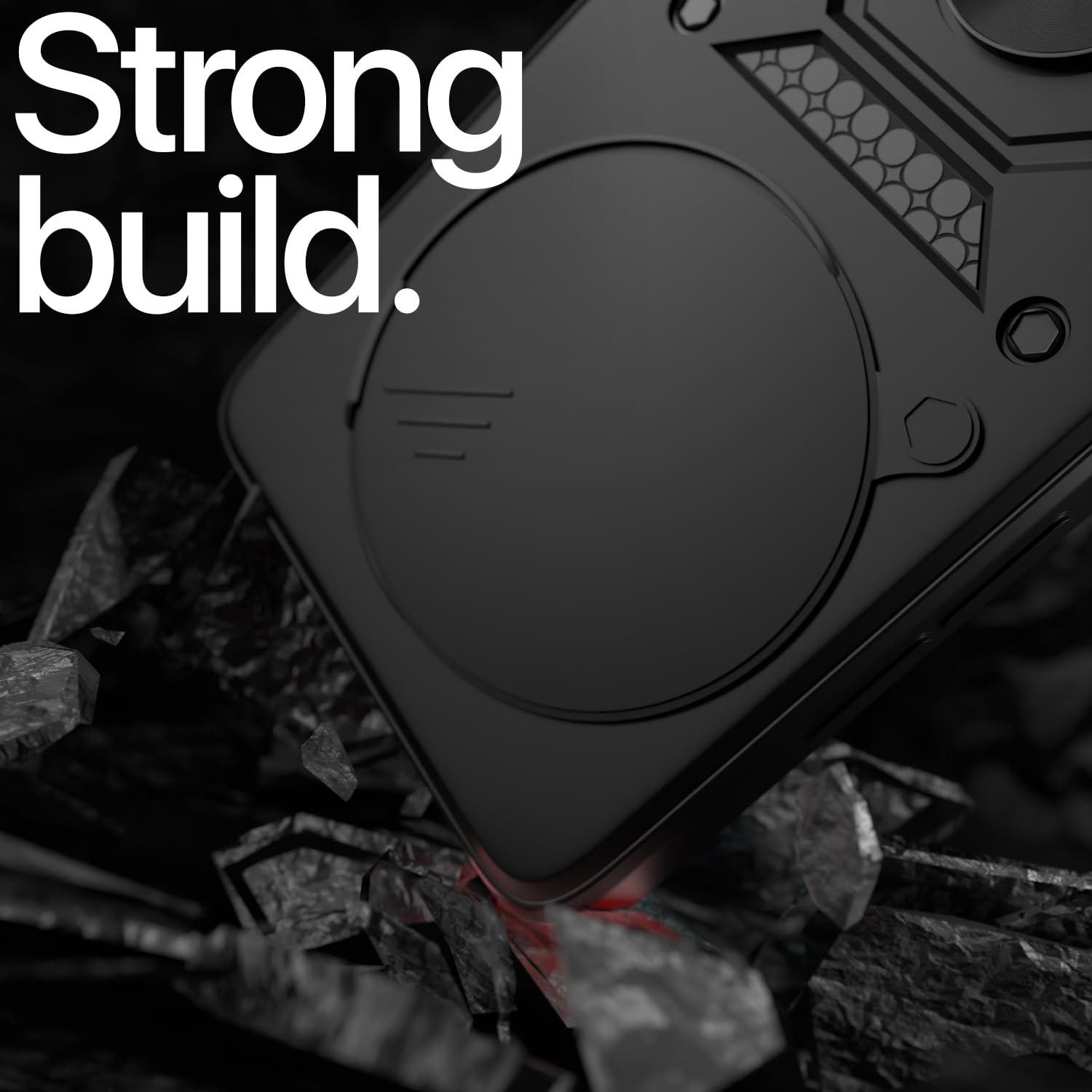 Pikkme Oppo F29 5G D10 Tough Armor Back Cover (Black)