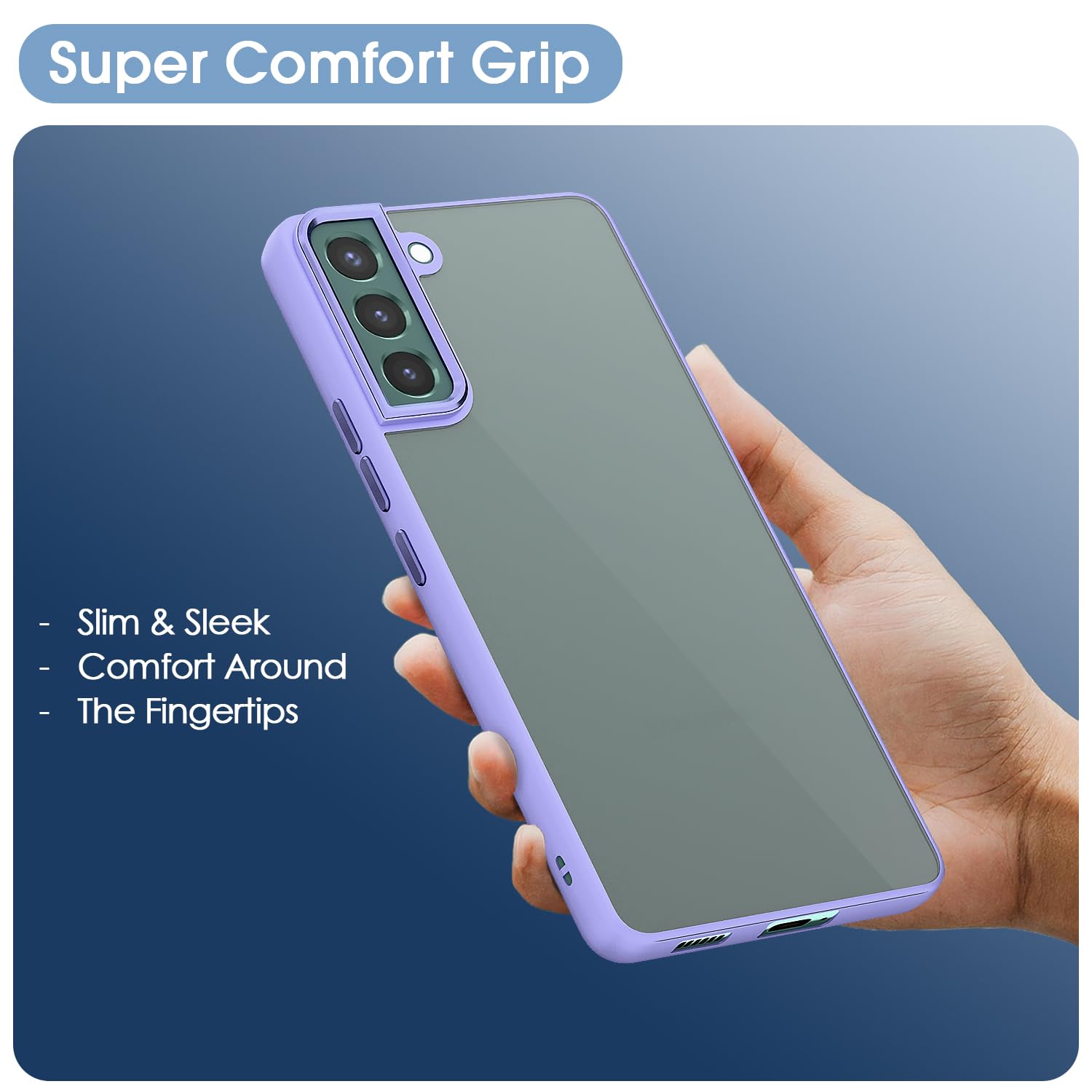 Purple back cover for Samsung S22 Plus 5G – Pikkme – photo 6