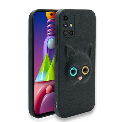 Pikkme black phone cover for Samsung M51