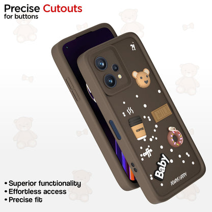 Pikkme brown mobile back cover for Realme 9 Pro 5G – photo 6