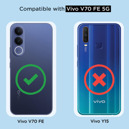 Pikkme transparent mag-safe MagSafe back cover for Vivo V70 FE 5G – photo 4