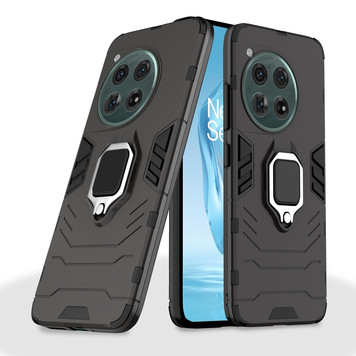 Black mobile cover for OnePlus 12 5G – Pikkme