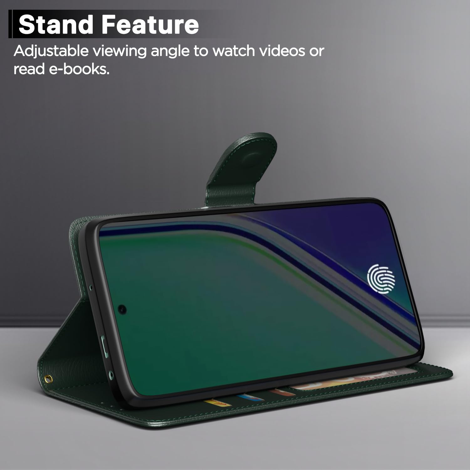 Green flip cover for Realme 14 Pro Plus 5G – Pikkme – photo 3