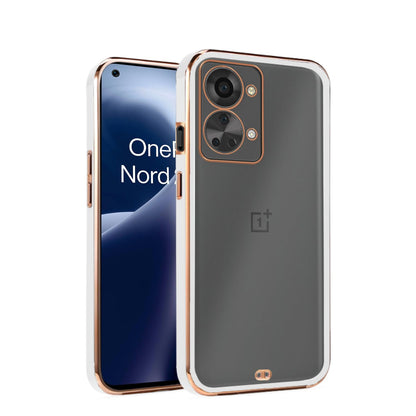 Pikkme OnePlus Nord 2T 5G Chrome white phone cover