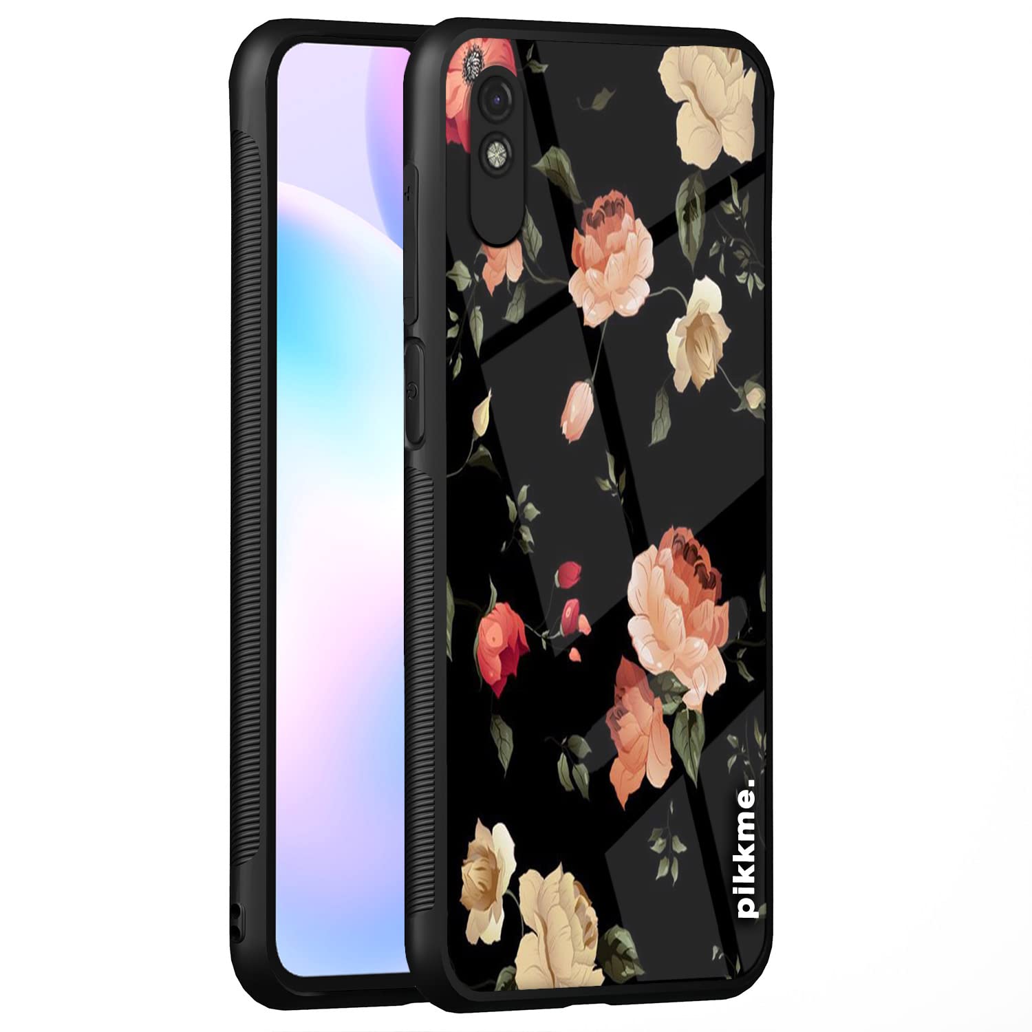 Pikkme Flower mobile back cover for Redmi 9A/9i/9A Sport