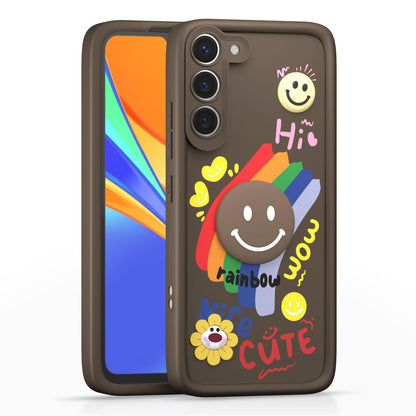 Pikkme brown back cover for Samsung S23 5G