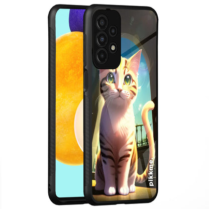 Pikkme Samsung A13 4G Cat mobile cover
