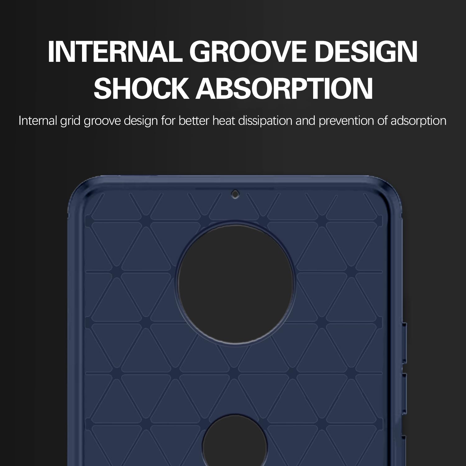 Pikkme blue Hybrid mobile back cover for Moto G5s Plus – photo 5