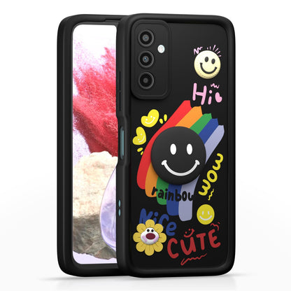 Samsung M34/F34 5G mobile cover in black by Pikkme