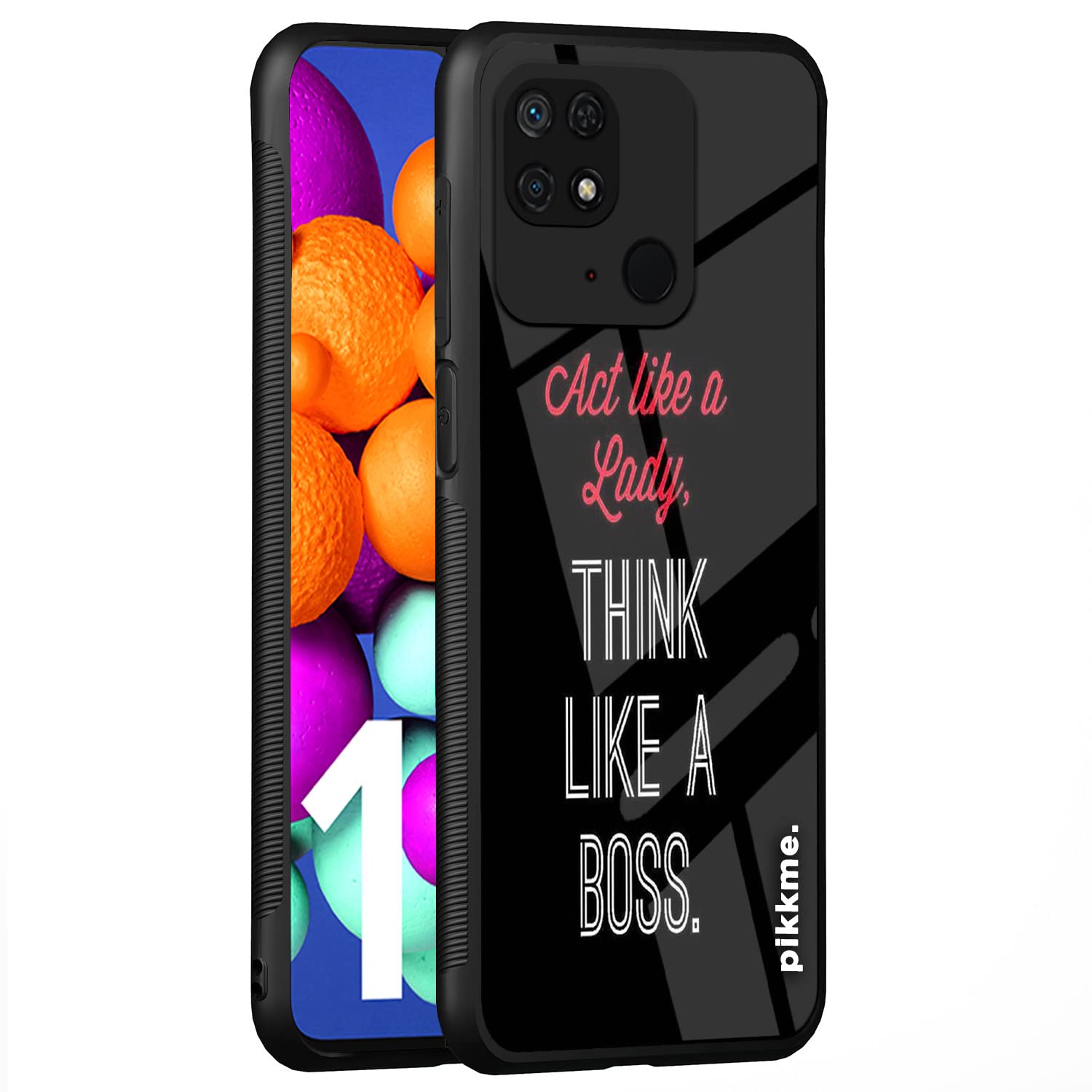 Pikkme Hybrid mobile cover for Redmi 10/10 Power