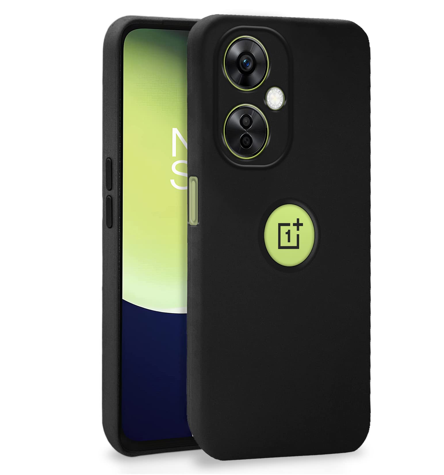 Black mobile cover for OnePlus Nord CE 3 Lite 5G – Pikkme