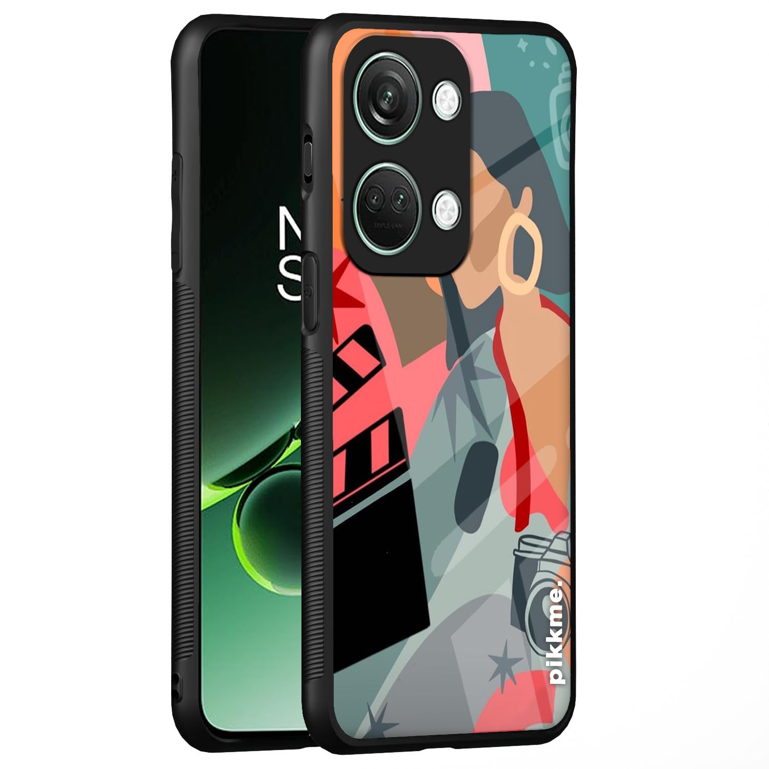 Pikkme Hybrid mobile back cover for OnePlus Nord 3 5G