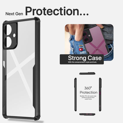 Pikkme black Clear back cover for Moto G55 5G – photo 7