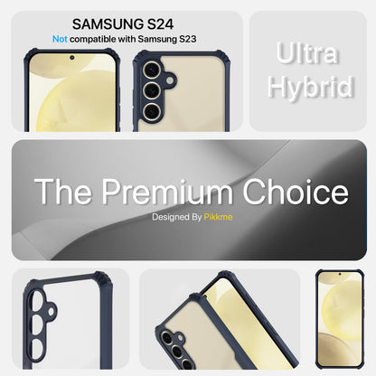 Pikkme Samsung S24 5G Clear blue mobile back cover – photo 3