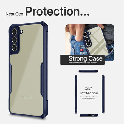 Pikkme Samsung Galaxy S21 Fe 5G Eagle Back Cover (Blue)