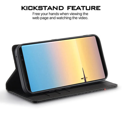 Samsung Note 8 Wallet flip cover in black by Pikkme – photo 5