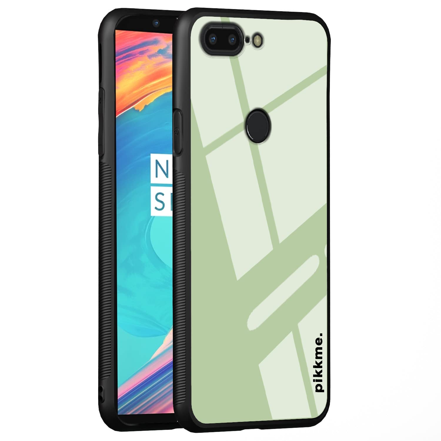 Pikkme Hybrid mobile back cover for OnePlus 5T
