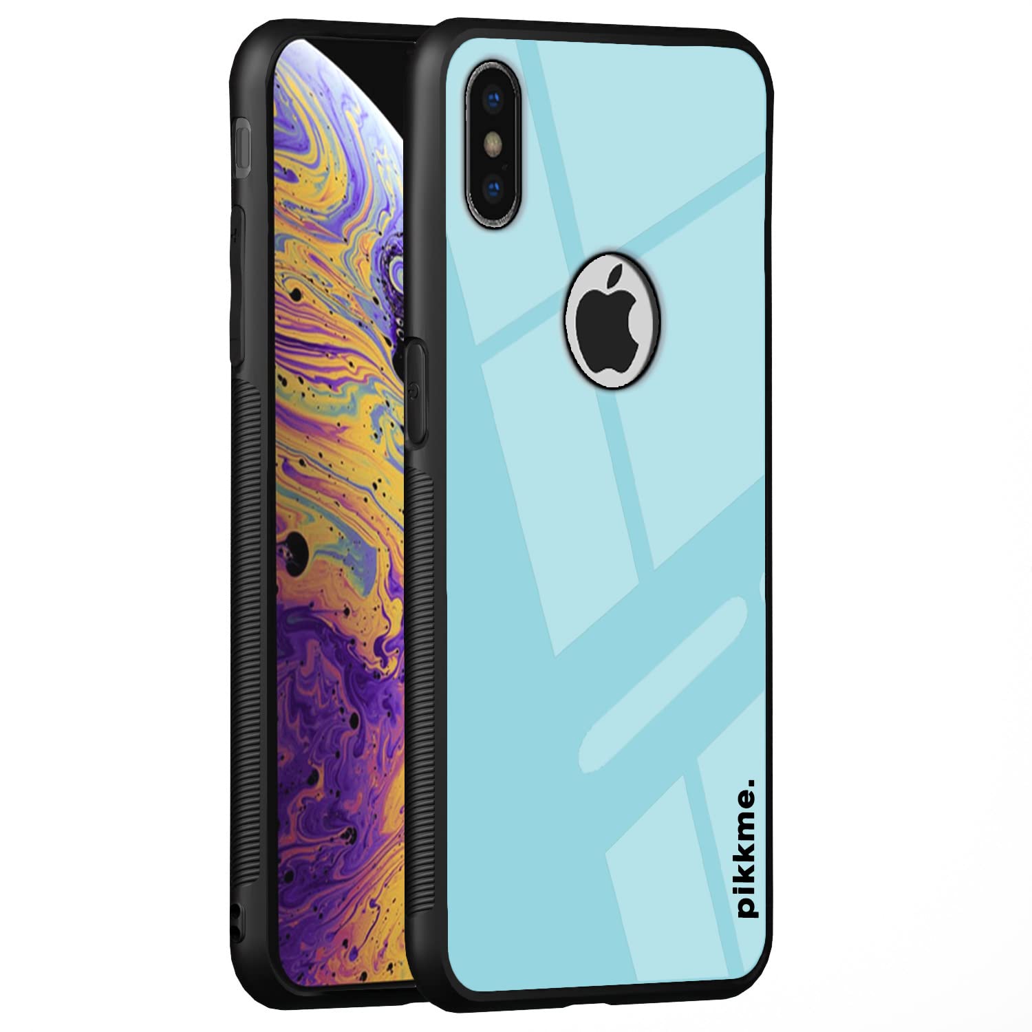 Pikkme Hybrid mobile back cover for iPhone X/XS