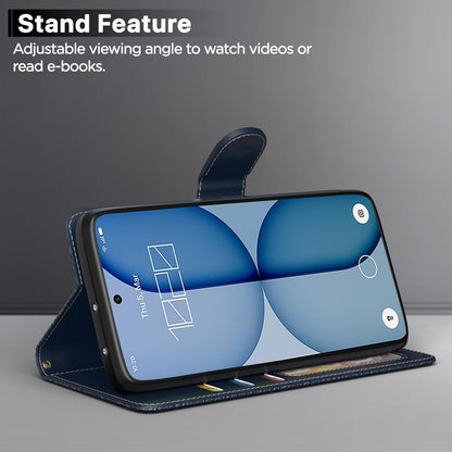 Pikkme blue Wallet wallet flip cover for Nothing Phone 4a 5G – photo 3