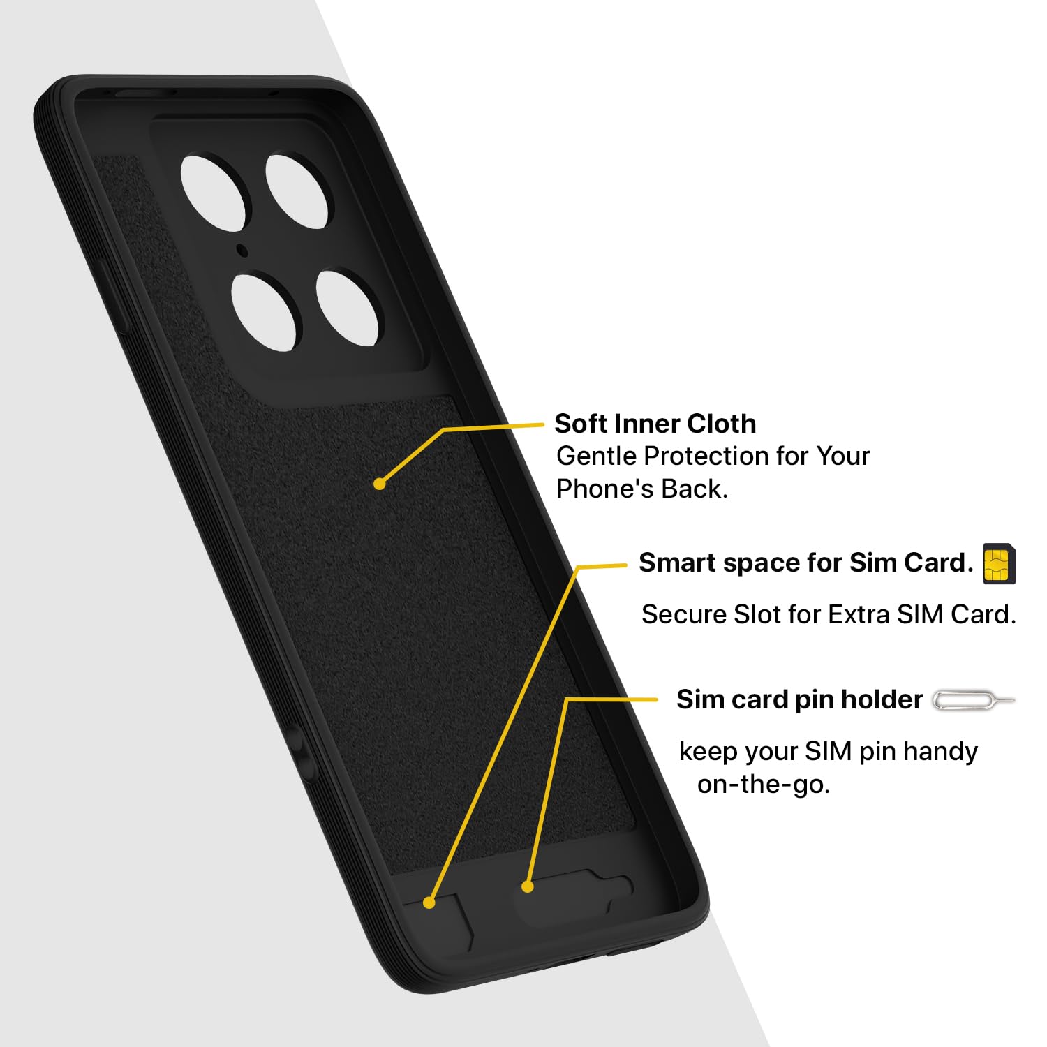 Moto Signature 5G phone cover in black by Pikkme – photo 6