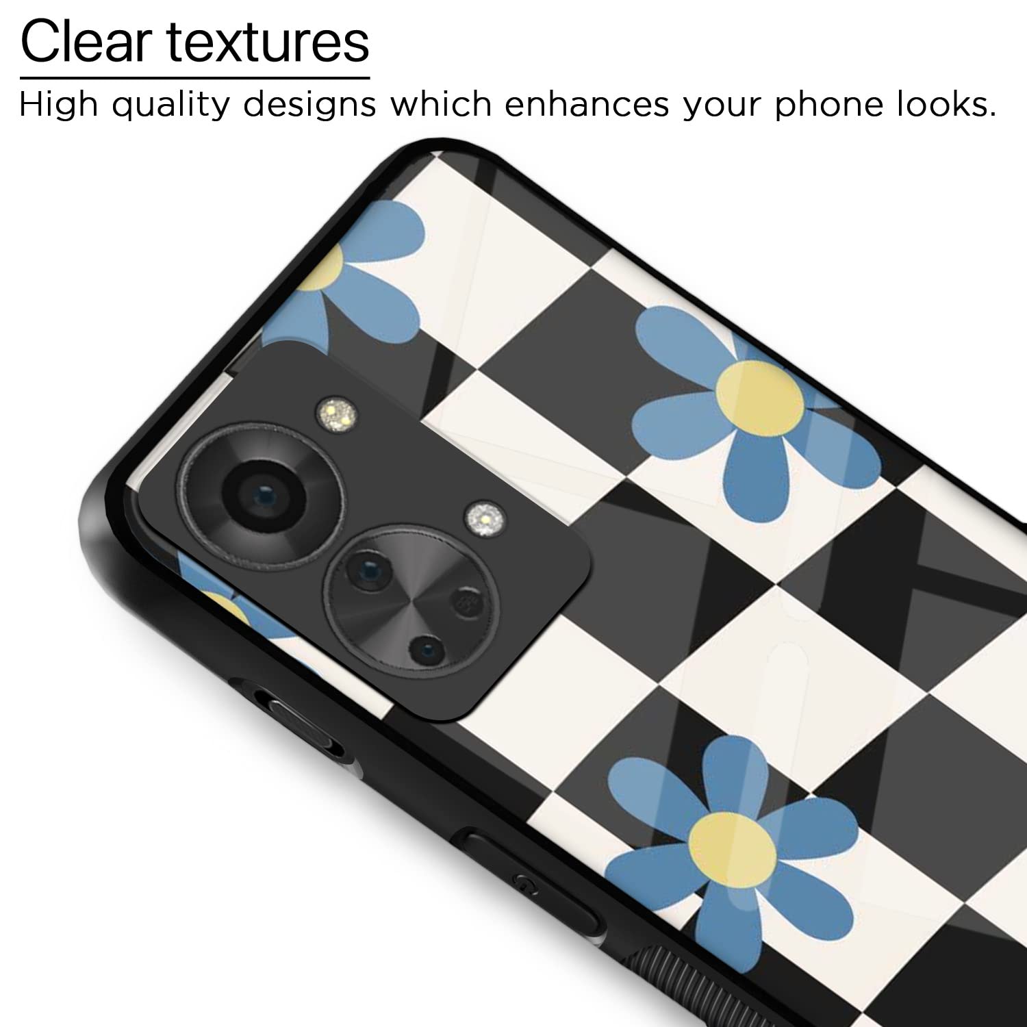 OnePlus Nord 2T 5G Flower back cover by Pikkme – photo 4