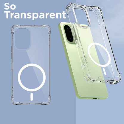 OnePlus 15R 5G MagSafe phone cover in transparent mag-safe by Pikkme – photo 2