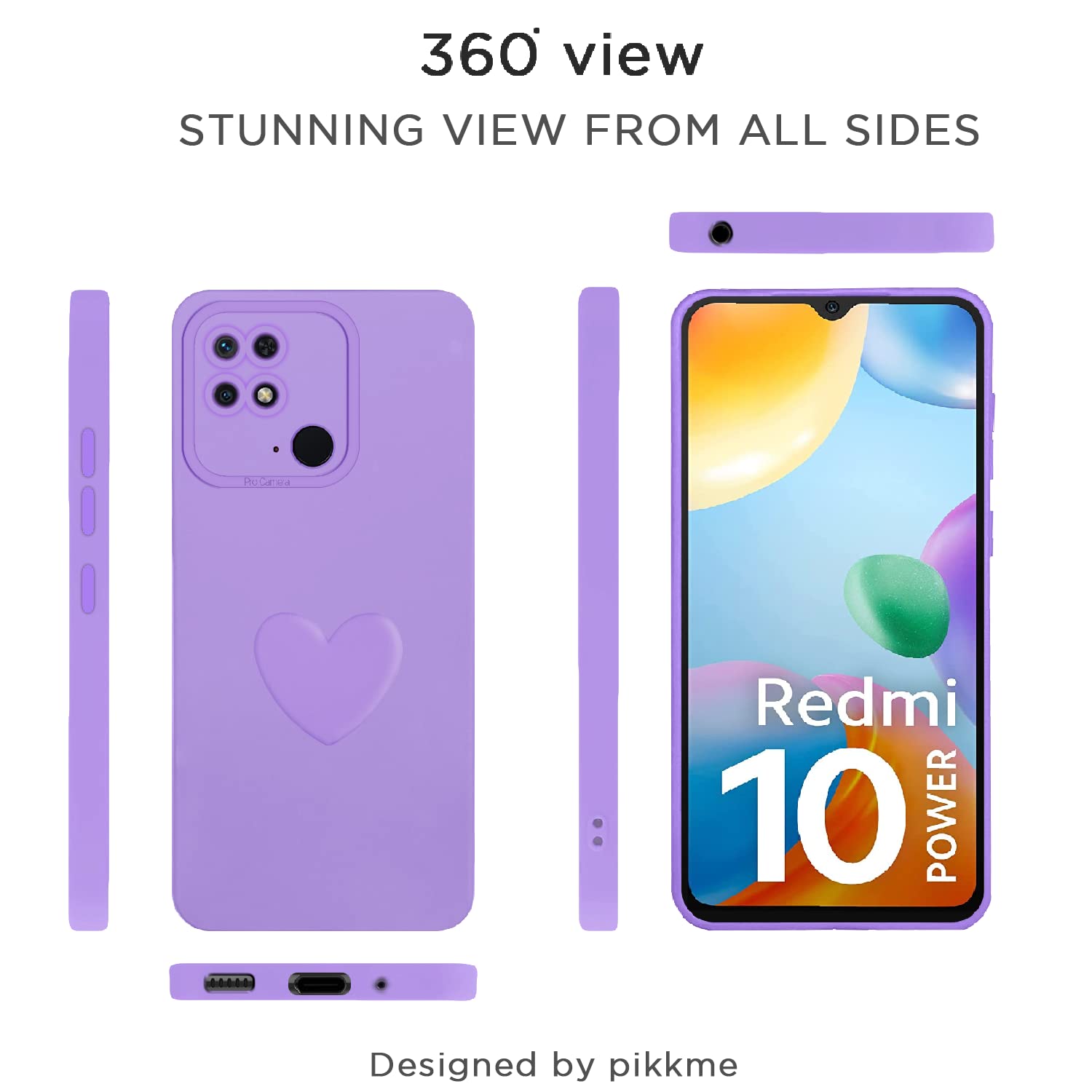 Purple Chain back cover for Redmi 10/10 Power – Pikkme – photo 2