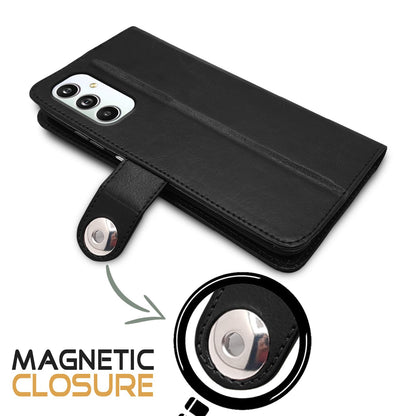 Black Button mobile flip cover for Samsung M34 5G – Pikkme – photo 4