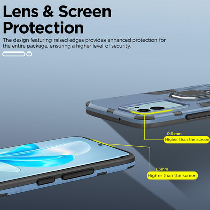 Pikkme Vivo V29/V29 Pro 5G D5 Tough Armor blue mobile back cover – photo 3