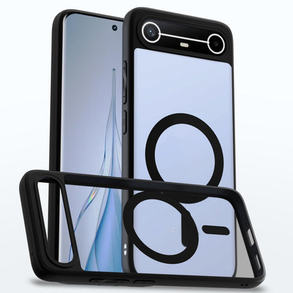 Tecno Pova MagSafe mobile back cover in black mag-safe by Pikkme