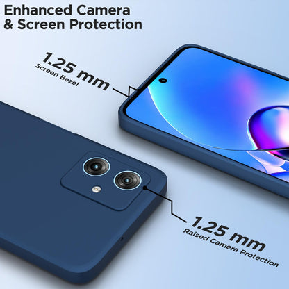 Moto G54/G64 5G Matte phone cover in blue by Pikkme – photo 2