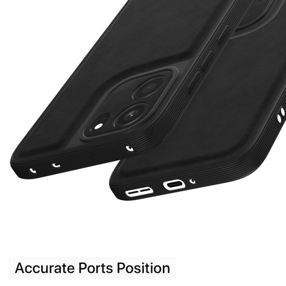 OnePlus Nord CE 6 5G Leather mobile back cover in black by Pikkme – photo 4