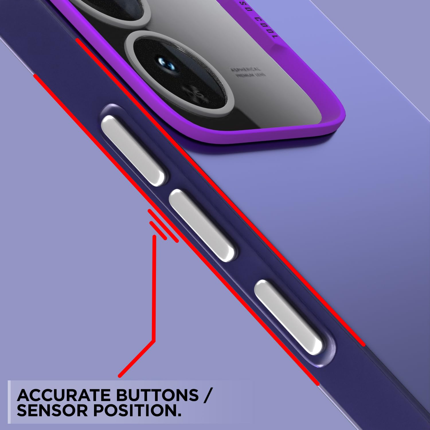 iQOO Z9 5G phone cover in purple by Pikkme – photo 7